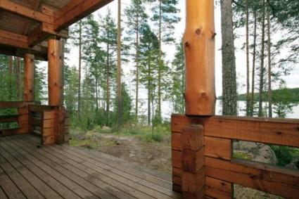 Panoramic view of Eteläranta, showcasing its stunning lakeside setting in South Savo.